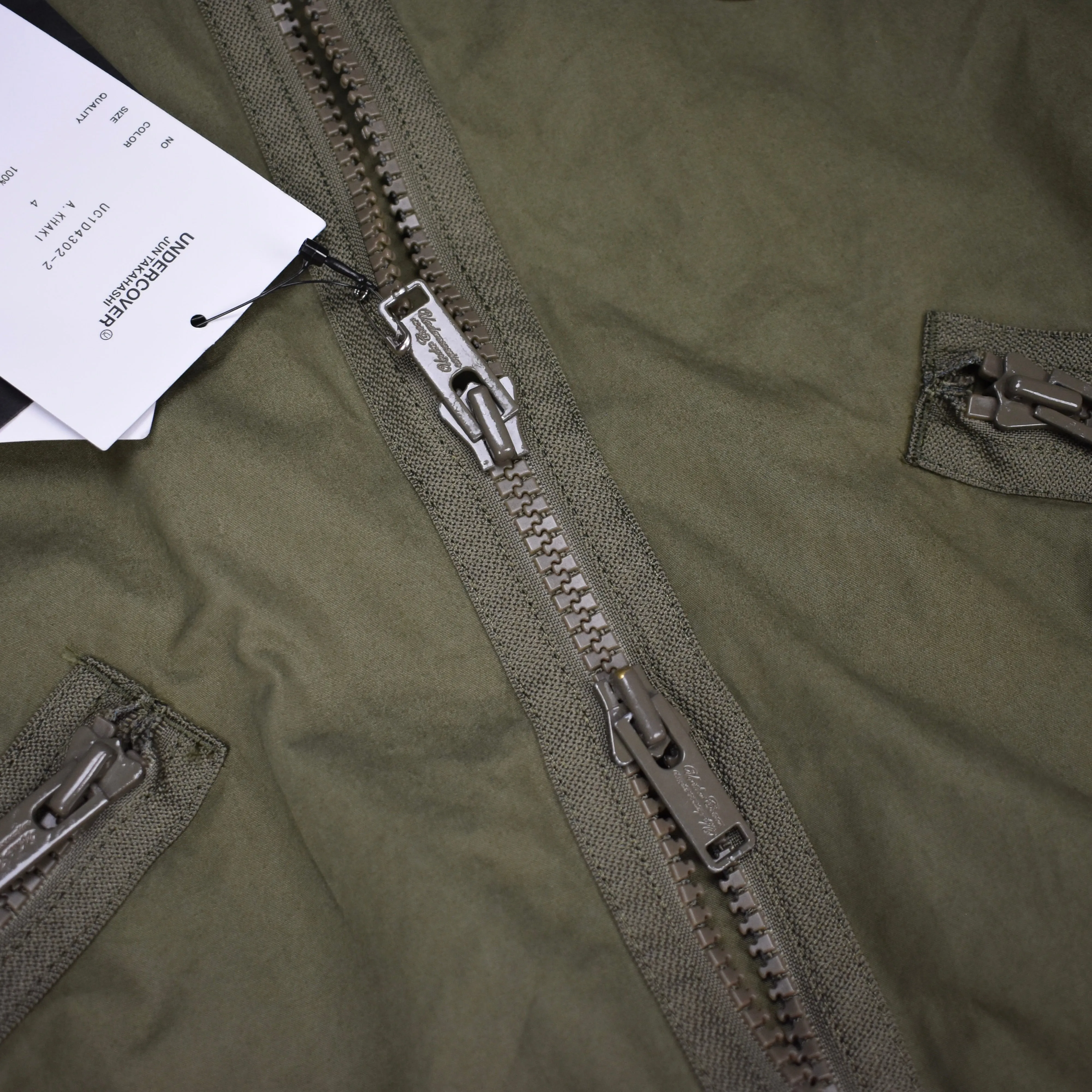 Undercover - Olive Full Zip Technical Parka
