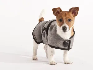 Wool Dog Coat (Grey)